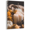 Autumn Candle Glow - Fall Wall Art Autumn Canvas Art Print