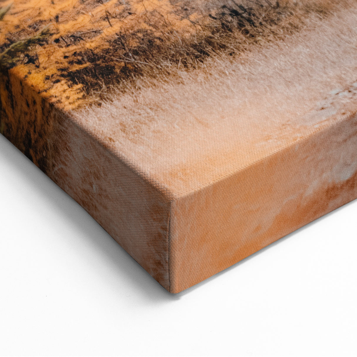 Golden Autumn Forest - Fall Wall Art Autumn Canvas Art Print