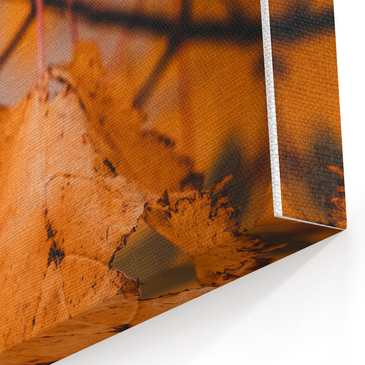 Golden Maple Leaves - Fall Wall Art Autumn Canvas Art Print