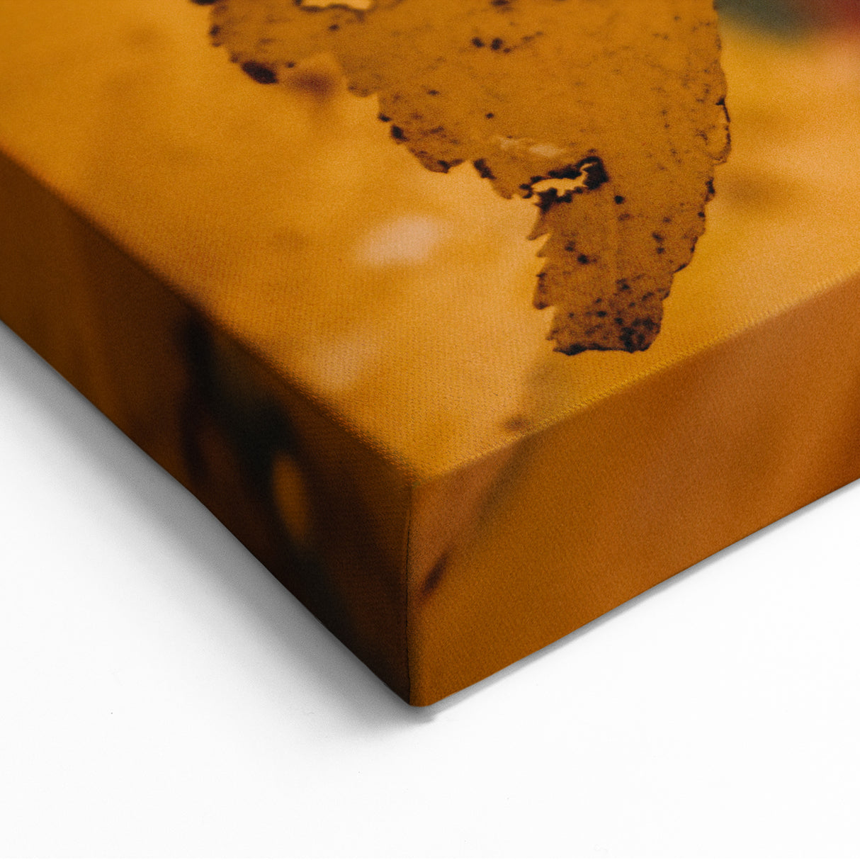 Golden Maple Leaves - Fall Wall Art Autumn Canvas Art Print