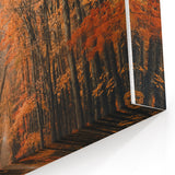 Autumn Forest Path – Serene Fall Wall Art for Seasonal Décor