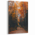 Golden Autumn Forest – Fall Wall Art with Vibrant Foliage