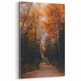Golden Autumn Forest – Fall Wall Art with Vibrant Foliage