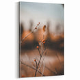 Minimalist Fall Wall Art – Autumn Berries Canvas Print