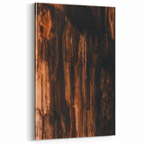 Rustic Tree Bark Fall Wall Art – Nature-Inspired Canvas Print
