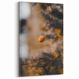 Rustic Pinecone Fall Wall Art – Nature-Inspired Canvas Print