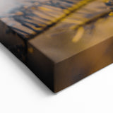 Rustic Pinecone Fall Wall Art – Nature-Inspired Canvas Print