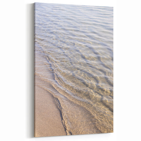 Shoreline Serenity - Summer Wall Art, Coastal Beach Print