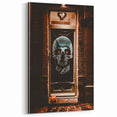 Spooky Skull Halloween Wall Art – Fall Canvas for Home Décor
