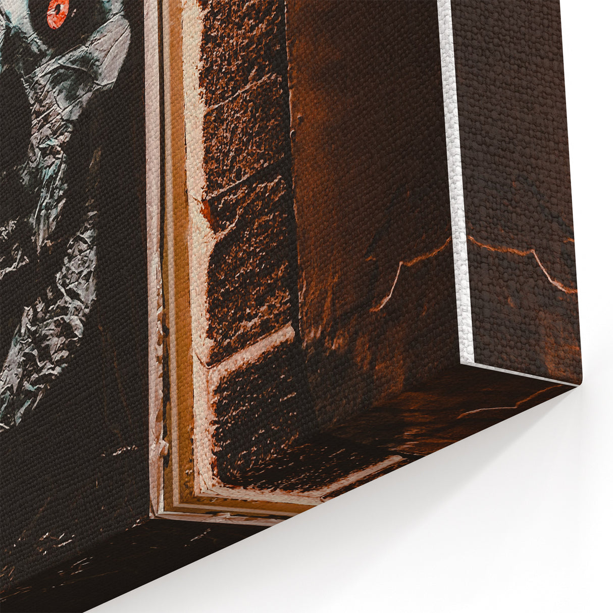 Spooky Skull Halloween Wall Art – Fall Canvas for Home Décor