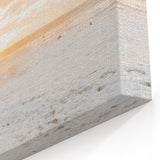 Golden Sunset Beach - Summer Wall Art, Coastal Landscape Print