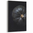 Dark Pumpkin Close-Up – Moody Fall Wall Art for Home Décor