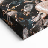 Rocky Shoreline Waves - Summer Wall Art, Coastal Nature Print