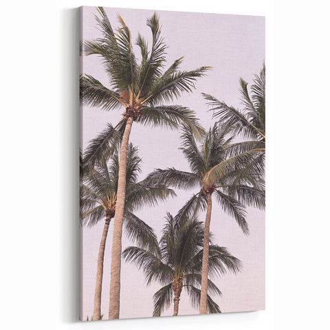 Tropical Palm Trees - Summer Wall Art, Coastal Nature Print