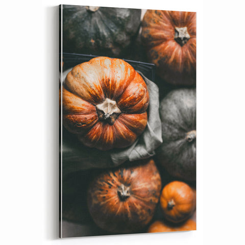 Harvest Pumpkins – Rustic Fall Wall Art for Seasonal Décor