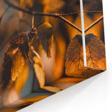 Golden Autumn Leaves – Soft Focus Fall Wall Art Print