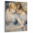 Romantic Vintage Portrait Art – Antique Sisterhood Canvas & Prints