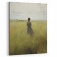 Serene Vintage Landscape Portrait – Antique Canvas & Prints