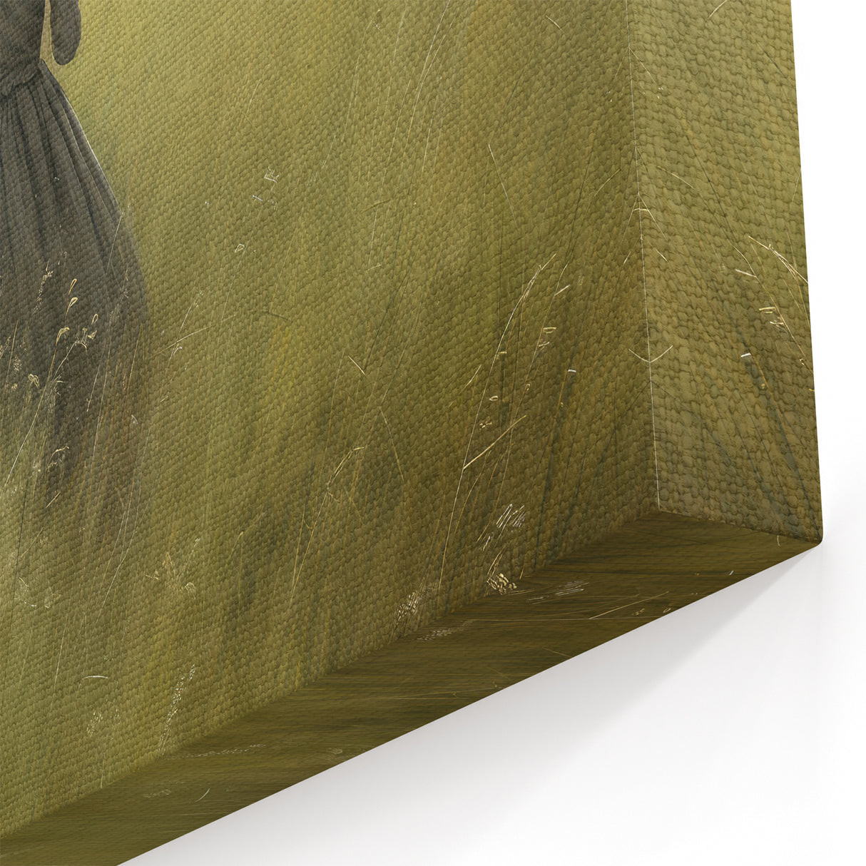Serene Vintage Landscape Portrait – Antique Canvas & Prints