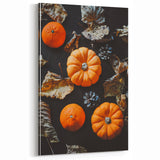 Rustic Pumpkins & Leaves – Fall Wall Art for Seasonal Décor