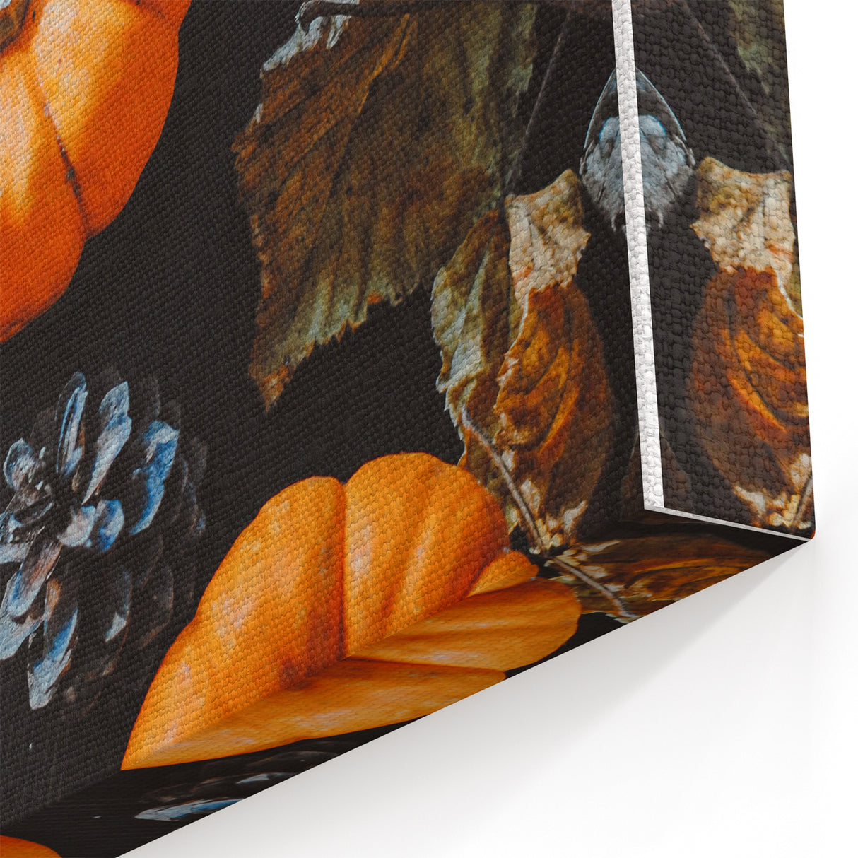 Rustic Pumpkins & Leaves – Fall Wall Art for Seasonal Décor