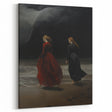 Dramatic Vintage Portrait Art – Antique Ocean Canvas & Prints