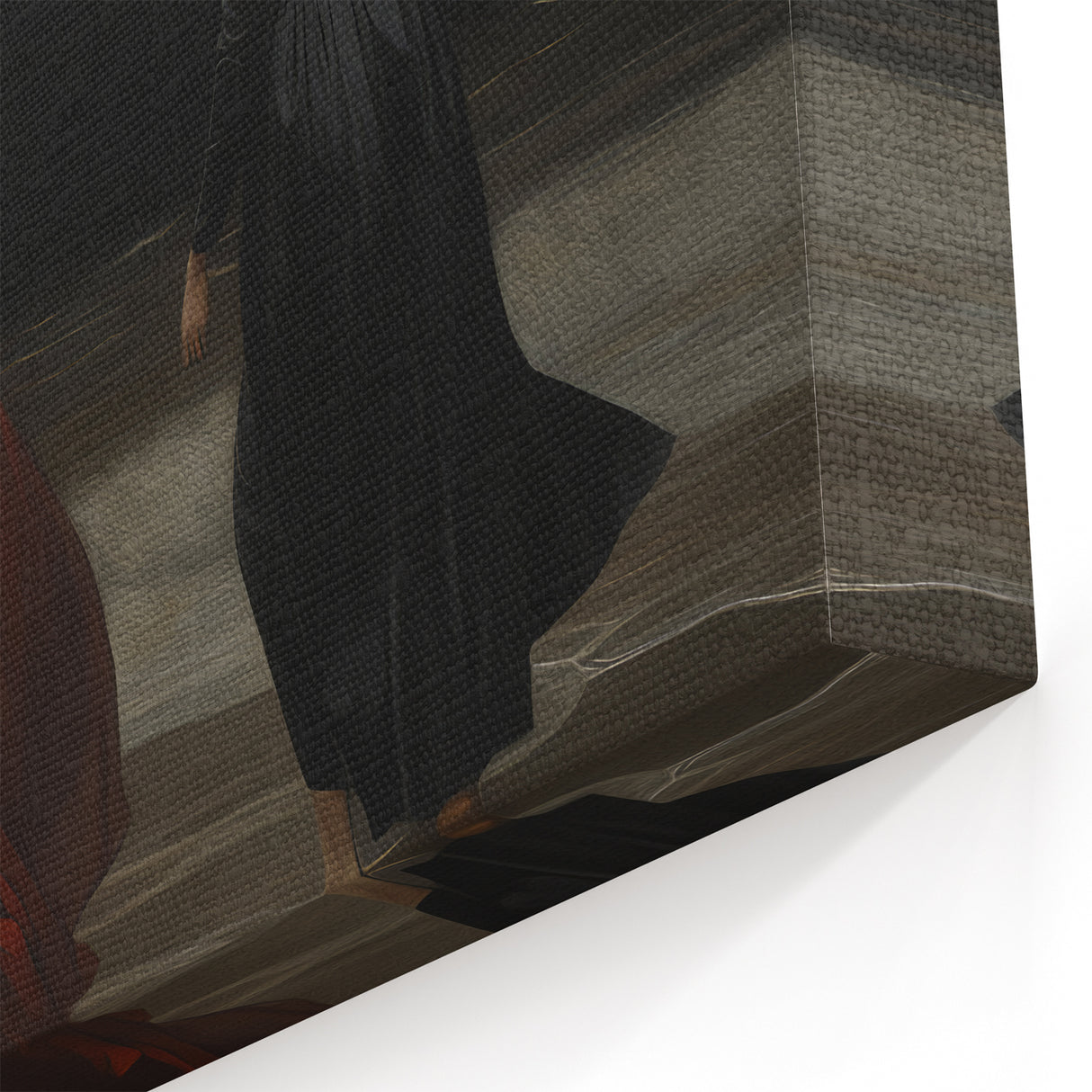 Dramatic Vintage Portrait Art – Antique Ocean Canvas & Prints