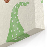 St. Patrick’s Day Gnome Wall Art – Irish Leprechaun Print Decor