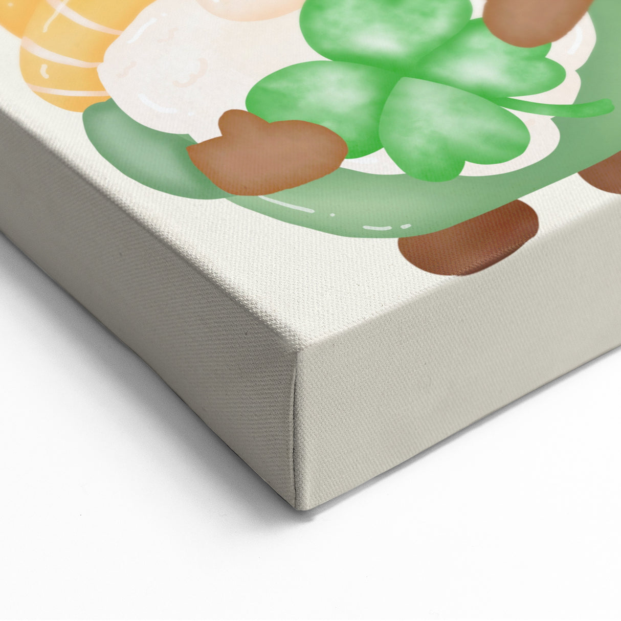 St. Patrick’s Day Gnome Wall Art – Irish Leprechaun Print Decor