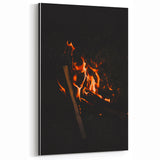 Autumn Bonfire Glow – Fall Wall Art for Cozy Home Decor