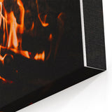 Autumn Bonfire Glow – Fall Wall Art for Cozy Home Decor