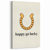 Happy Go Lucky Horseshoe – St. Patrick’s Day Wall Art & Irish Decor
