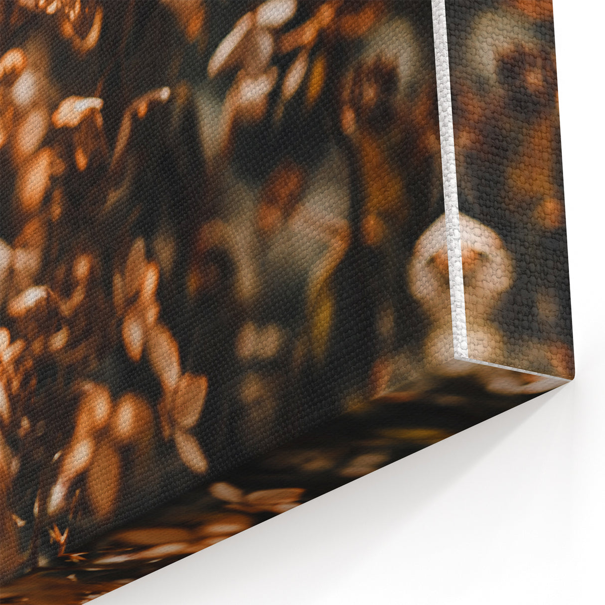 Golden Autumn Blossoms – Fall Wall Art for Seasonal Elegance