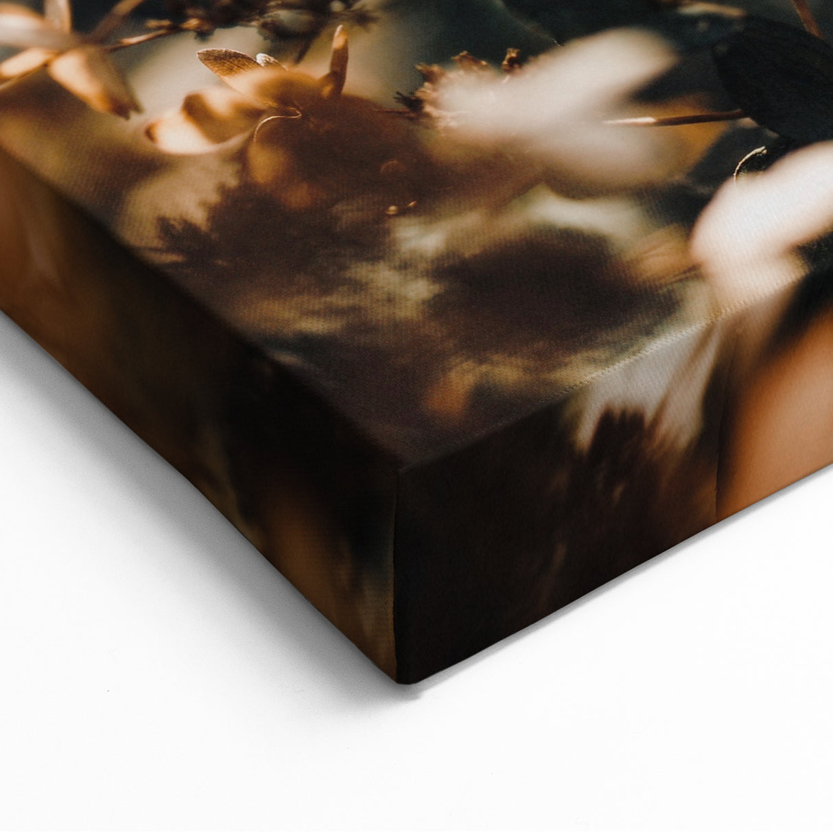 Golden Autumn Blossoms – Fall Wall Art for Seasonal Elegance