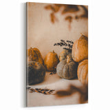 Rustic Pumpkin Arrangement – Fall Wall Art for Cozy Interiors