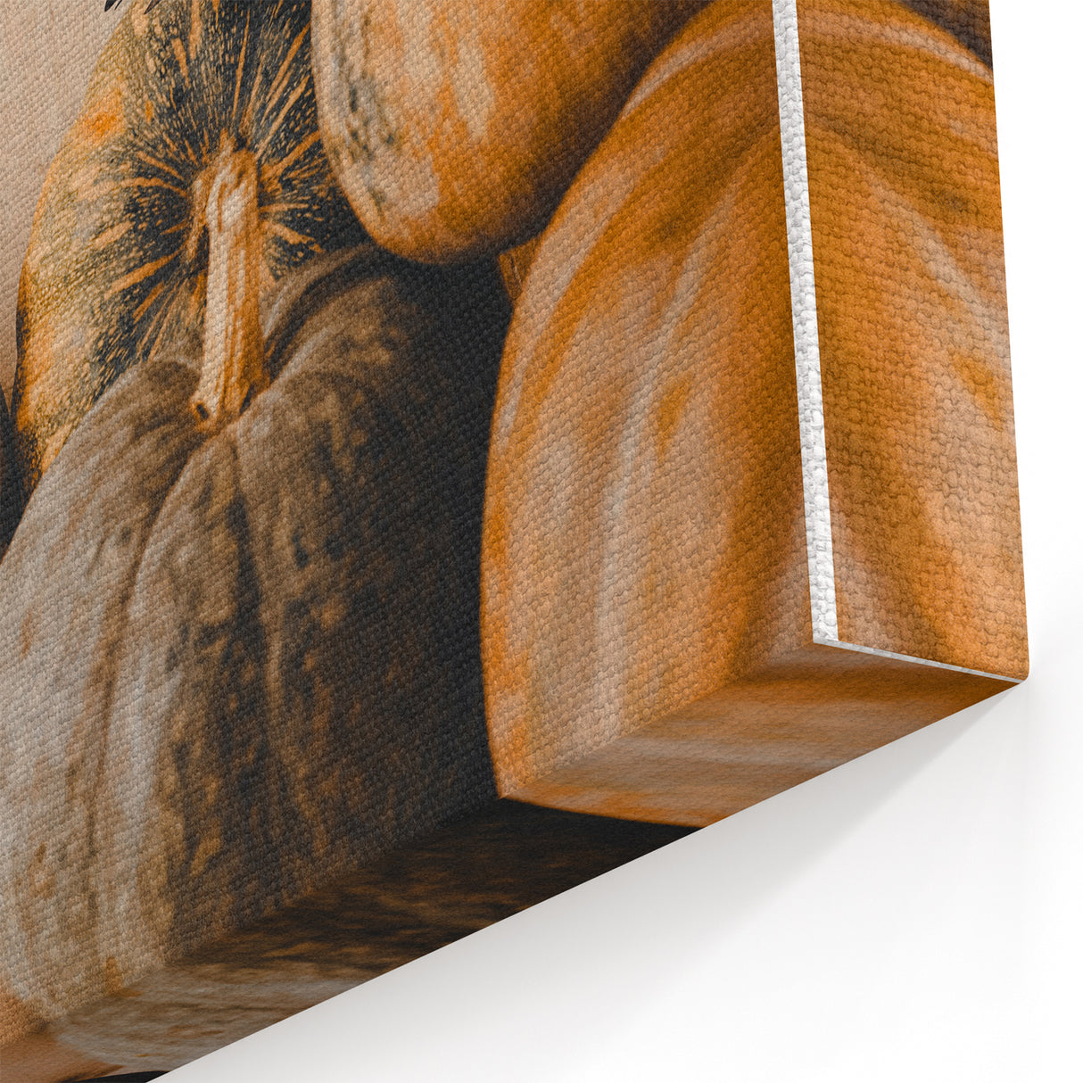 Rustic Pumpkin Arrangement – Fall Wall Art for Cozy Interiors