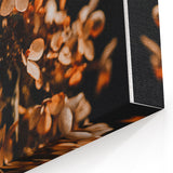 Golden Autumn Flowers – Fall Wall Art for Seasonal Warmth