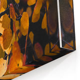 Golden Autumn Leaves – Fall Wall Art for Seasonal Elegance