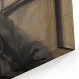 Classic Portrait Artwork – Vintage Man in Reflection Wall Art