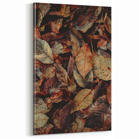 Rustic Autumn Leaves – Fall Wall Art for Seasonal Warmth
