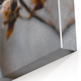 Frosted Autumn Seed Pods – Fall Wall Art for Elegant Decor