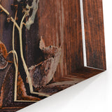 Rustic Frosted Leaves – Fall Wall Art for Cozy Autumn Charm