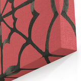 Spider Web Halloween Wall Art - Spooky Halloween Wall Decorations