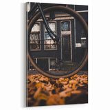 Rustic Bicycle Scene – Fall Wall Art for Cozy Autumn Decor
