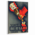 Vintage Soave Bertani Verona Advertising Poster - Retro Wall Art