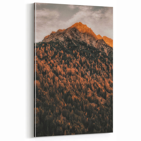 Autumn Mountain Landscape – Fall Wall Art for Nature Lovers