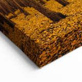 Golden Autumn Forest Path – Fall Wall Art for Tranquil Spaces