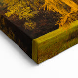 Golden Autumn Tree in Meadow – Fall Wall Art for Nature Lovers