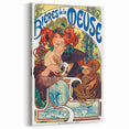 Vintage Advertising Poster: Bières de la Meuse Retro Wall Art