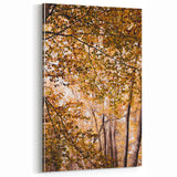 Golden Autumn Foliage – Fall Wall Art for Elegant Seasonal Decor